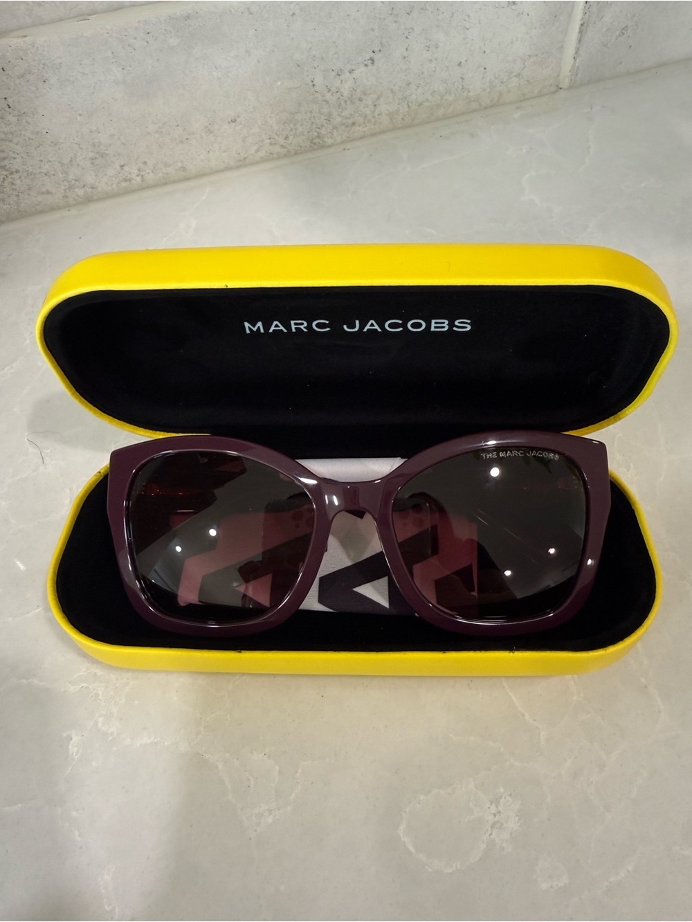 NEW * Marc Jacobs Women's Dark Purple Sunglasses